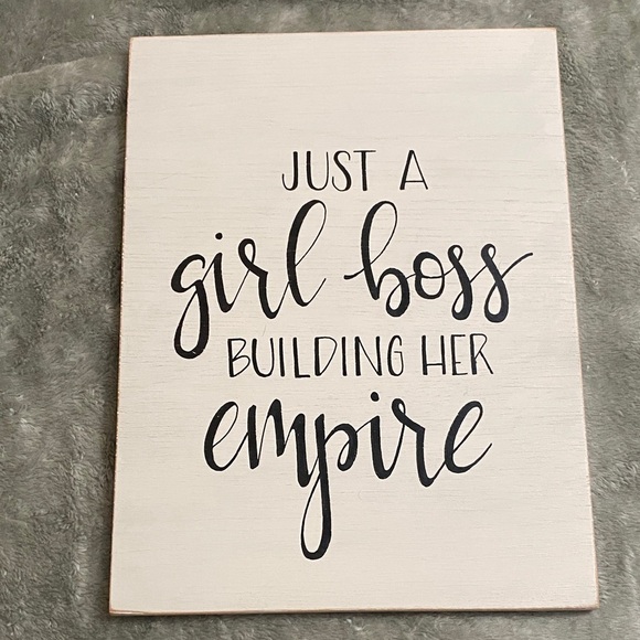 Inspirational Wall Art - Black and White wood - Picture 1 of 2